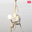 Настенный светильник Seletti Monkey Lamp Золотой B2 фото 19