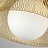 Подвесной светильник с абажуром из формованной золотой сетки FLADE фото 8
