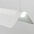 Металлическая подвесная лампа STUFFY Белый фото 7
