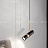 Минималистский подвесной светильник с поворотным плафоном TALSI ONE Черный фото 10