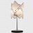 Настольная лампа Ritz Crystall Leaf Table Серебро (Хром) фото 4