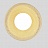 Подвесной светильник с абажуром из формованной золотой сетки FLADE фото 11