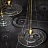 Стеклянный подвесной светильник, имитирующий каплю воды CLEPSYDRA 40 см   фото 7