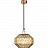 Стеклянный подвесной светильник в стиле модерн LITA Золотой фото 2