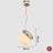 Серия светильников в виде комбинаций двух матовых плафонов разных форм и оттенков LINDIS J фото 14