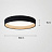 Потолочный светильник OKTAVA Черный 50 см  фото 3
