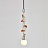 Подвесной светильник с декоративной цепью CHAIN Прозрачный фото 3