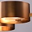 Дизайнерский светодиодный потолочный светильник в стиле постмодерн TRIAL 6 плафонов Золотой фото 9