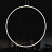 Подвесной светильник TOCCATA 2 кольца 80 см  Черный фото 8