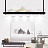Дизайнерская пейзажная потолочная люстра MOUNT Теплый свет150 см   фото 5