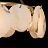 Дизайнерская люстра с подвесными дисками из мрамора или стекла LIOMA фото 14